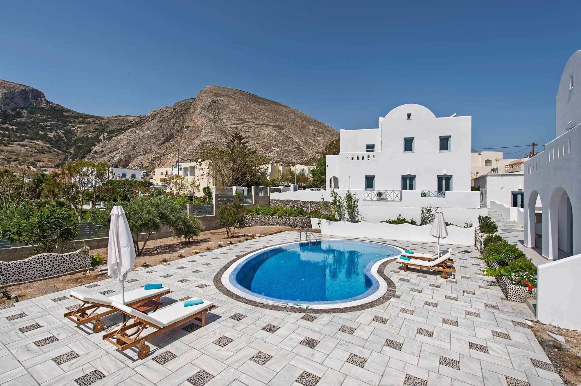 Felicity Villas Santorini Luxury House Kamári Exterior foto
