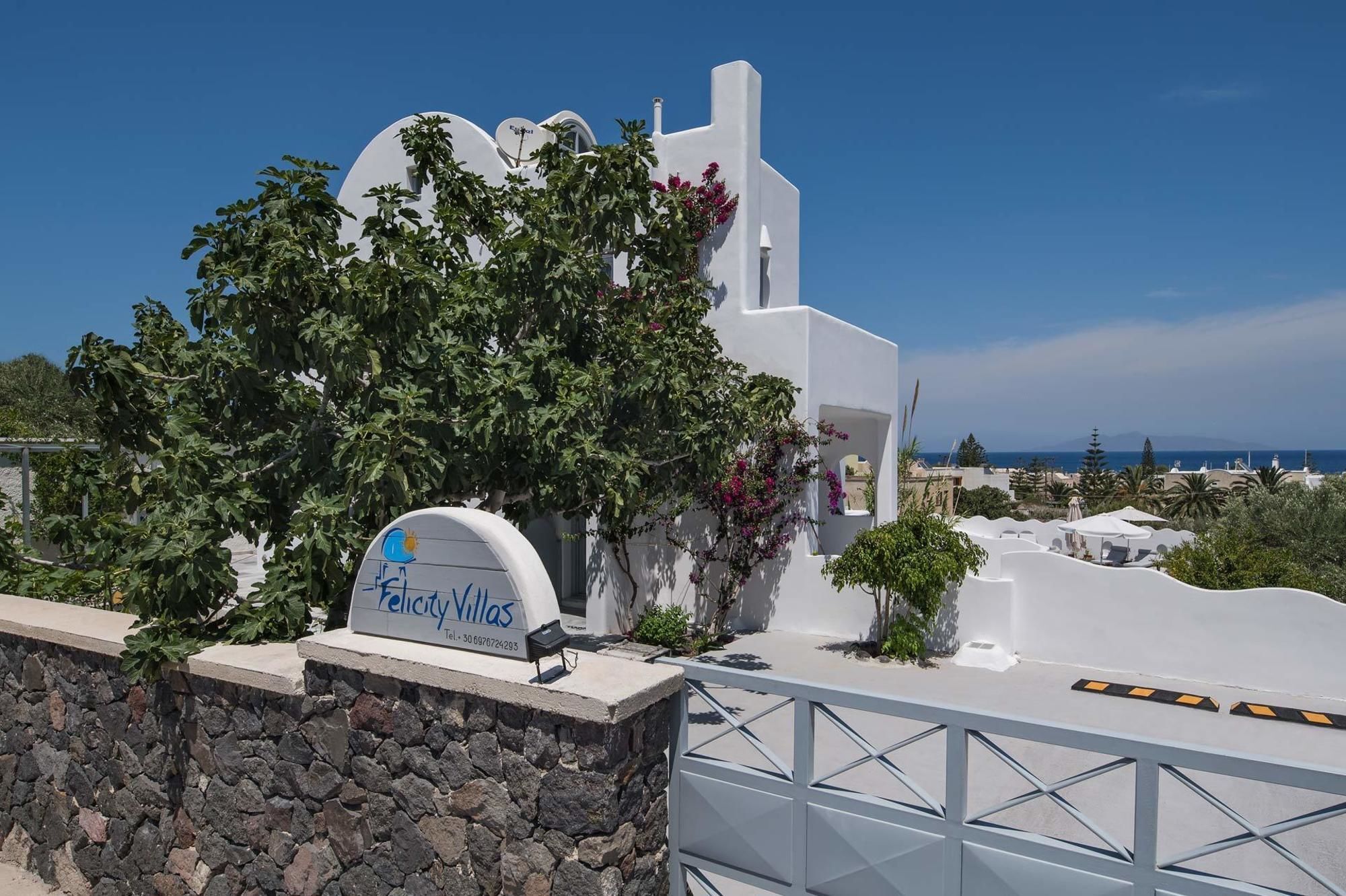 Felicity Villas Santorini Luxury House Kamári Exterior foto