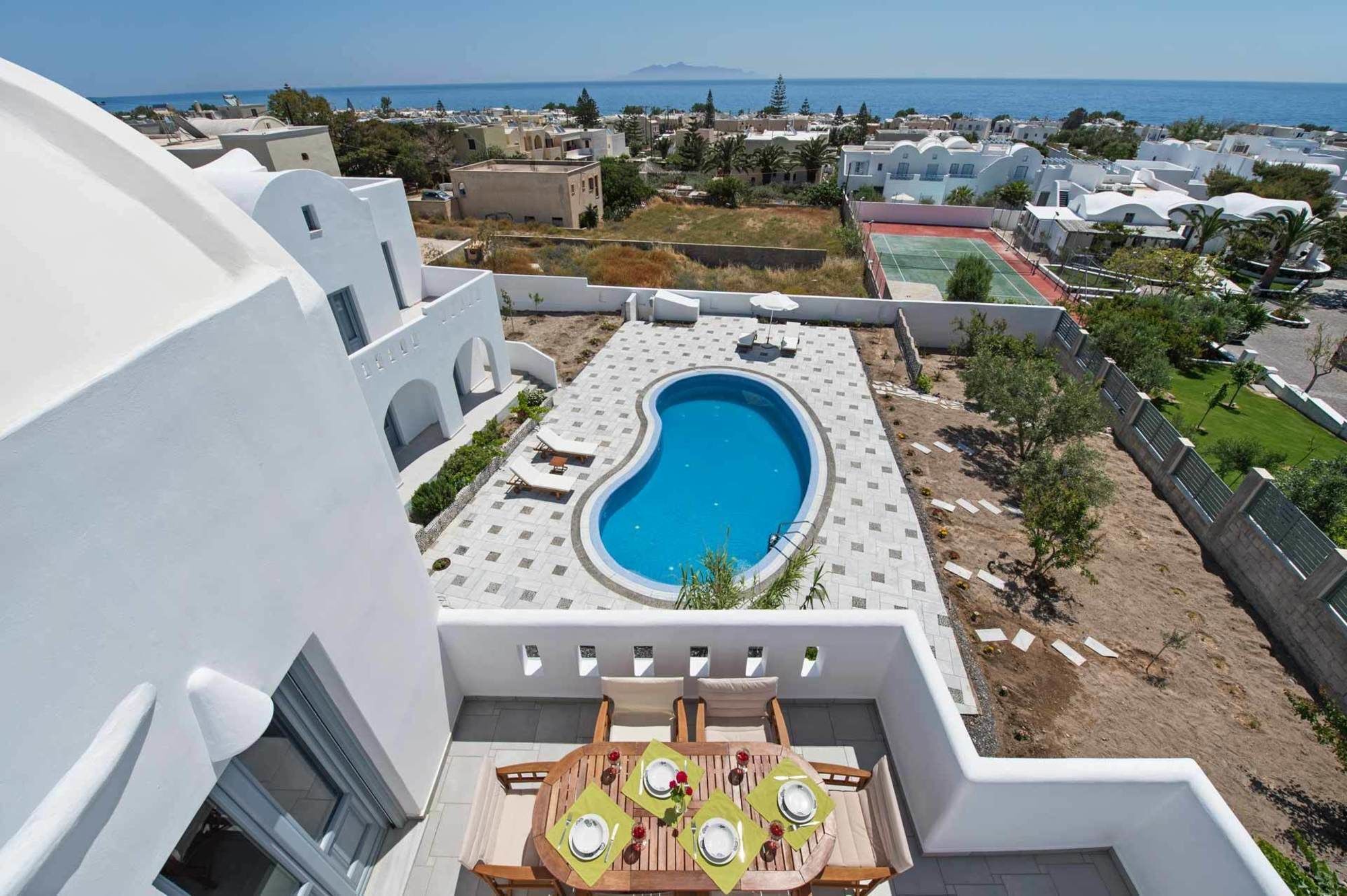 Felicity Villas Santorini Luxury House Kamári Exterior foto