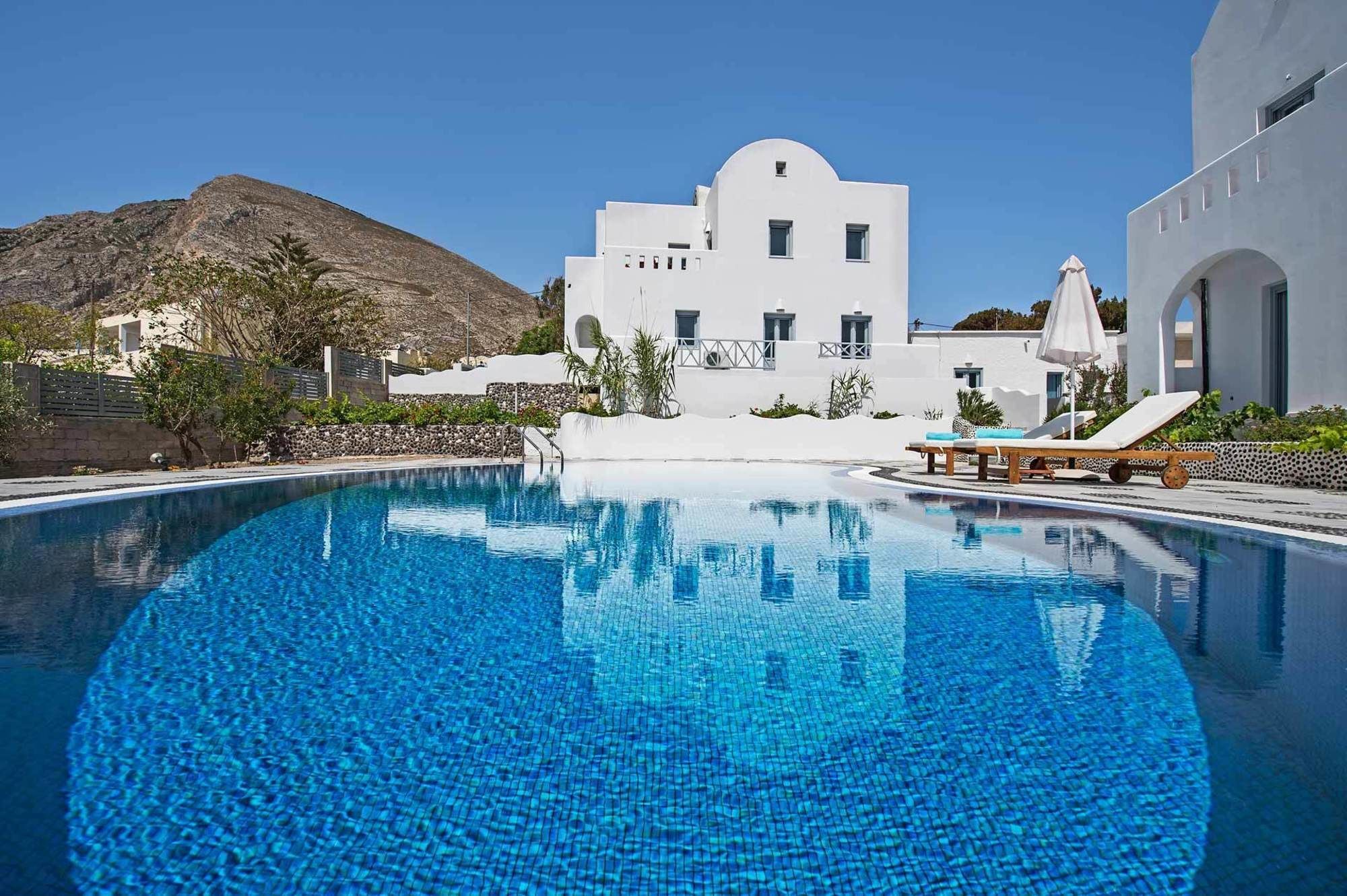 Felicity Villas Santorini Luxury House Kamári Exterior foto