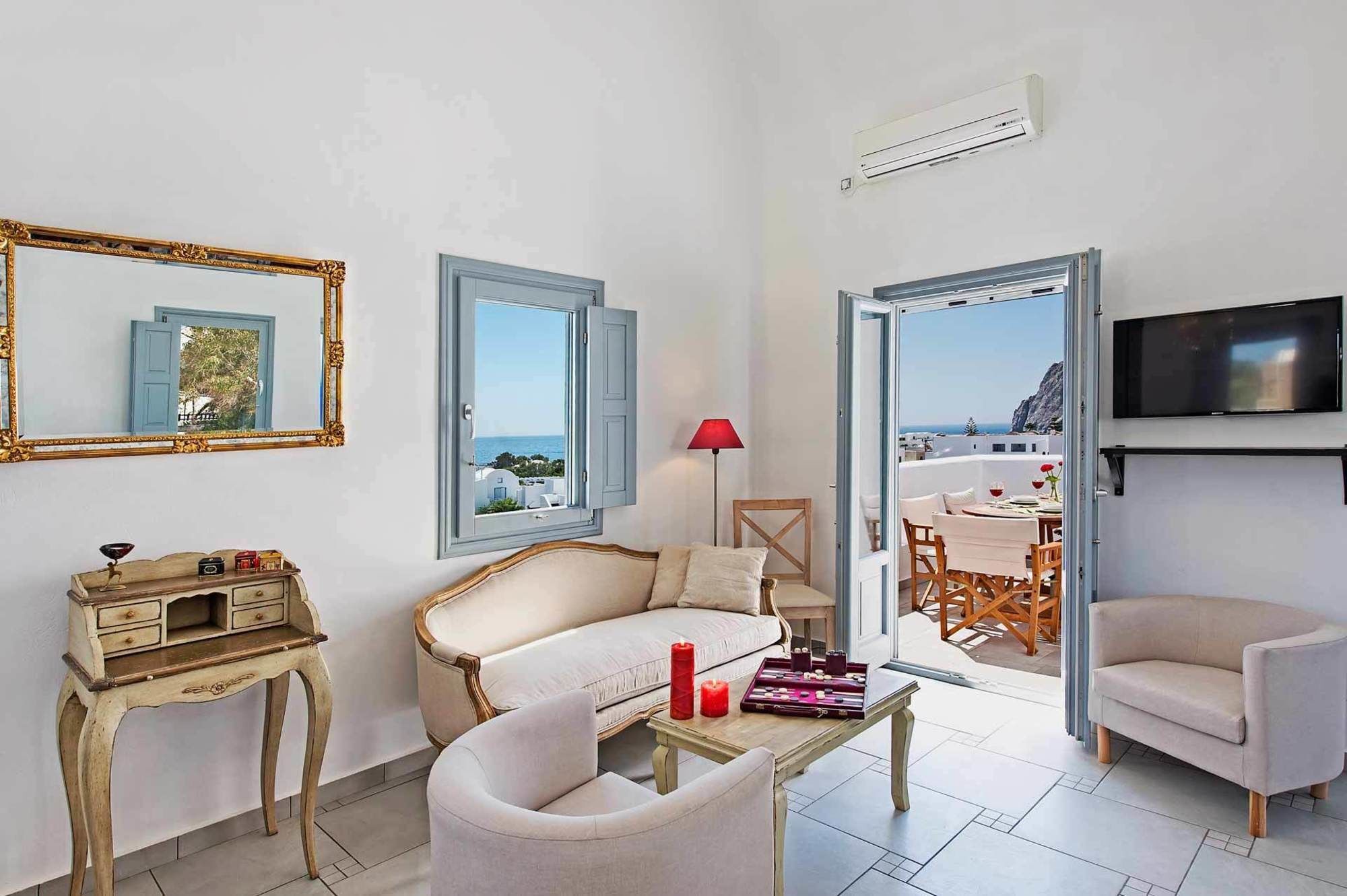 Felicity Villas Santorini Luxury House Kamári Exterior foto