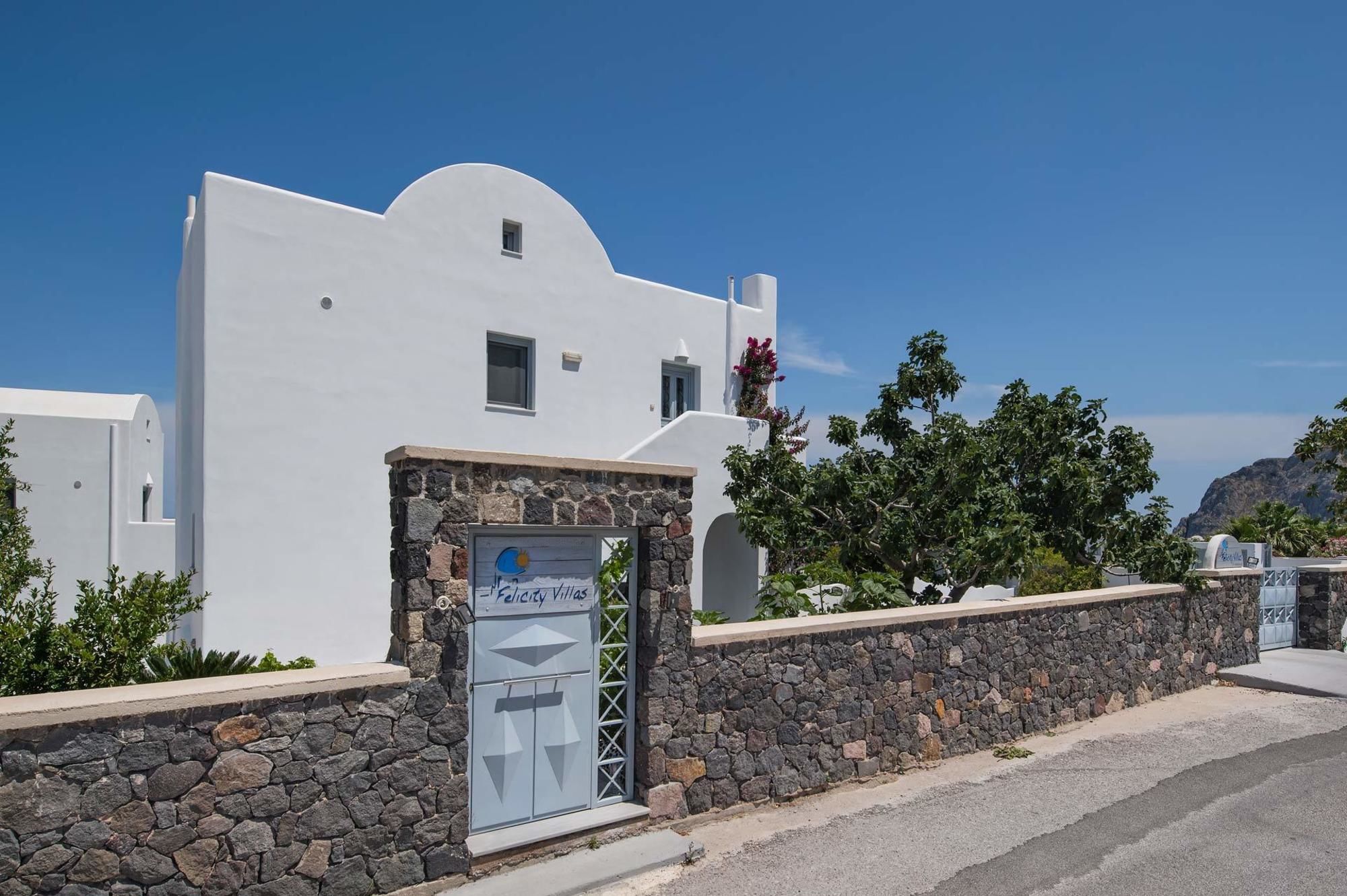 Felicity Villas Santorini Luxury House Kamári Exterior foto